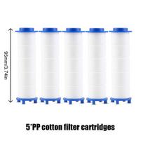High Efficiency Shower Water Filter, Universal Purification Cartridge, Removes Harmful Impurities While Enhancing Water Pressure