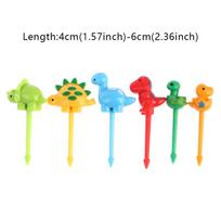 8pcs/set Mini Cartoon Panda Fruit Fork Kids Snack Dessert Pick Cake Bento Lunches Party Decoration Forks