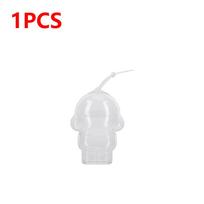 1-4pcs Transparent Protective Case for Skull Panda Winter Movement for SP Doll Portable Cable Organizer Box Storage Case