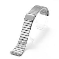Casio F91W laikrodžiui Plienas F84 F105 F108 A158 A-168 AE-1300 AE-1200 Casio dirželiai Itin plona metalinė apyrankė 18 mm 20 mm 20mm