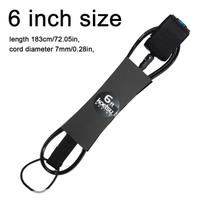 6/7/8/9/10FT Surf Leash Surfboard Surf Leg Rope Surfboard Leash TPU Stainless Swivels Inflatable Paddle Board Foot Rope