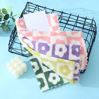 4 Piece Absorbent Microfiber Kitchen Dish Cloth Quick Dry Reusable Cleaning Cloths Square Thickened Kitchen Rag Dining Table
