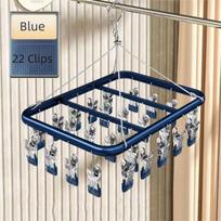 Aluminum Alloy Socks Drying Rack Windproof Anti slip Towel Socks Hanger Strong Load-Bearing Wardrobe Organizer Underwear