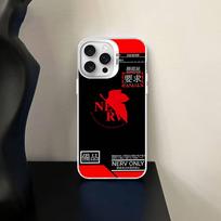 N-Neon G-Genesis Evangelion Phone Cases For iPhone 17 16 15 14 13 12 11 Plus Pro Max Pro Color Matte Cover iPhone 14 pro