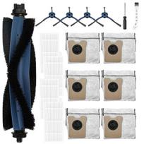 For Eufy Omni- C20 Vacuum Accessory Kit 17pcs Main Brush HEPA Filter Dust Bag Side Brush Replacement Parts Cleaning Tool Set China Mainland