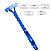 Replaceable Blades Men Back Shaver Long Handle Hair Removal Tool Leg Razor  Limited Mobility