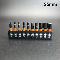 21/10PCS Star Impact Drill Bit Set S2 Steel Hex Head Shank Magnetic Screwdriver Driver Bits Holder Wrench Electric Drill Tools
