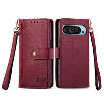 Wallet Case Google Pixel 10 Pro XL 9 8 7 Pro 10A 9A 8A 7A 6A Zipper Pocket Purse with Wrist Strap, Stand RFID Flip Card Holder For Pixel 9