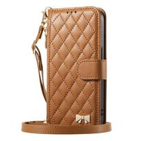 For Moto G Stylus 5G 2026 G85 G75 G57 G54 G05 Edge 70 50 Fusion 60 Neo Pro Crossbody Wallet Case, Quilted Zip Pocket Card Holder  For Moto G06 Power