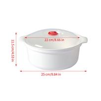 Microwave Oven Steamer with Lid and Handle Steamed Bun Dumpling Container Steamed Rice Multi Layer Steamer Plastic Steamer balta