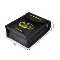 Lithium Battery Explosion Proof Bag For RC Models Safe Charging Pouch 115*95*64mm Suitable For Various Model Batteries China Mainland