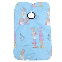 Children Cute Hairdressing Gown Cape Barber Shop Cartoon Hair Cutting Dyeing Apron