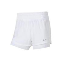 (WMNS) Nike Dri-FIT One Mid Rise 3  2-in-1 Shorts 'White' Women's DX6013-100 XL