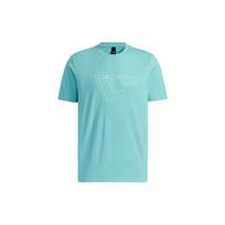 adidas Fi Tee Sub Bos 3D Logo Printing Round Neck Short Sleeve Green Men's GP0967 M