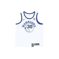 Nike Golden State Warriors Curry 30 White Hardwood Classic Swingman Jersey Men's 904152-100 XXL