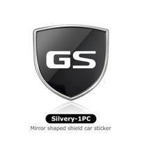 3D Metal Car Styling Shield Stickers Trunk Exterior Accessories For Lexus RX350 IS250 IS200 GS300 LX570 RC350 UX250h ES350