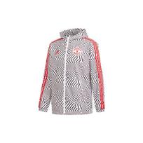 adidas Manchester United Soccer/Football Sports Hooded Jacket White Men's FR3843 L