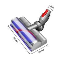 For Dyson V7 V8 Floor Brush With Led Lights For Home Cleaning And Quick Release