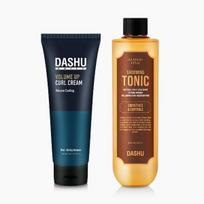 [No. 1 Best-Selling Curl Cream] DASHU Daily Volume Up Curl Cream 150ml + Classic Style Grooming Tonic 200ml