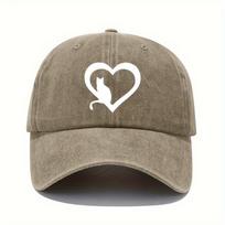 Kitten print baseball cap retro lightweight washed hat adjustable Womens sun protection hat suitable for all seasons Adjustable