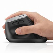 Ergonomic [Comfort Upgrade] Vertical Wireless Mouse: Reduces Wrist Pain, Lightweight, Bluetooth Rechargeable, Suitable for Office Use, Desktop PCs,