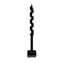 Set Extra Long Extension Spiral Auger Drill Bits Carbon Steel Hole Opener  Outdoor Survival S juoda