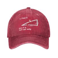 Retro Slushy Noobz Martins Hamzah Find X Meme Baseball Cap Unisex Style Distressed Denim Snapback Cap Golf  Gift Hats Cap One Size
