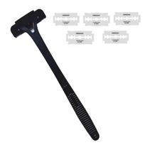 Folding Men Back Shaver Replaceable Blades Hair Removal Tool Back Hair Trimmer  Pregnant Women