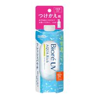 Biore UV Aqua Rich Light Up Essence Fresh Pouch 120g Refill Sunscreen SPF50