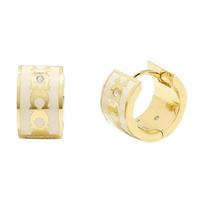 COACH Original Design Gemstone Earrings Women's Gold auksas