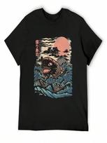 Sharkiri Sushi T-Shirt Essential T Shirt Sweat Boys Whites Boys Animal Print unisex Graphic T-Shirts Big And Tall S įvairiaspalvis