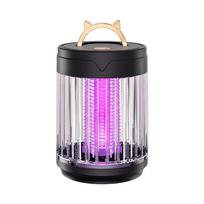 Electric Mosquito Killer Lamp Indoor Outdoor Insect Trap with Multifunctional Camping Light USB Rechargeable Silent Operation Safe Design