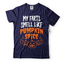 Funny Halloween T-shirt Fart Pumpkin Spice Tee Shirt Halloween Costume Tee Shirt 2XL