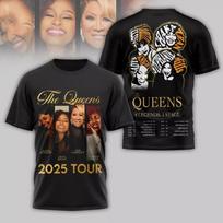 The Queens 4 Legends 1 Stage 2026 Tour 3D T-Shirt Gift Full Size M