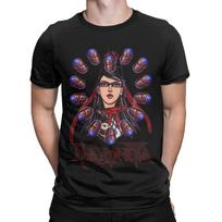 The Witch Bayonetta Graphic Printed T Shirts Unisex Women  Cotton  Tee Shirt Clothes S