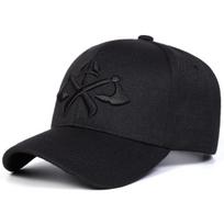 Personalized Hammer and Axe Embroidered Baseball Cap Men's Street Outdoor Hip Hop Hat Fashionable Women's Sunscreen Hats Adjustable Cotton Caps juoda