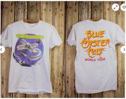 Vintage Blue Oyster Cult Club Ninja World Tour Concert T Shirt 1986 White 3XL