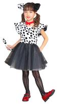 Clearstone Halloween Costume Petit Dalmatian Kids Girls 120cm Black