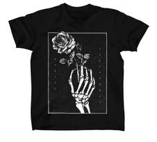 ASKING ALEXANDRIA cd lgo SKELETON ROSE Official SHIRT XL New death to destiny 3XL