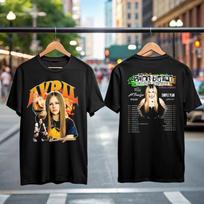 Avril Lavigne Greatest Hits Tour T-Shirt 2026 Concert Gift For Fans Music Tee. XXXL