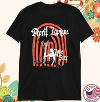 Avril Lavigne Love Sux Rainbow T-shirt size S-5XL S