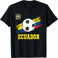 Ecuador Soccer Ecuadorian Football Ecuatoriano Futbol T-Shirt S įvairiaspalvis