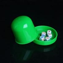 Dice Cup Set with Tray - Customizable Logo available, Ideal for KTV and Nightclub Games, In Stock