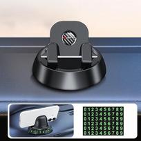 Car dashboard phone holder parking number plate universal 360 ° rotatable phone holder suitable for various dashboard central co juoda