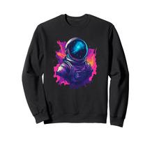Vibrant Astronaut Helmet Galaxy View Costume Trainer