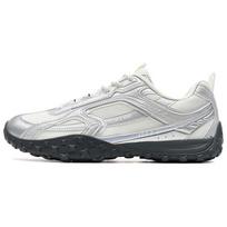 Tebu Xue Bing Shoes Comfortable Trendy Lightweight Breathable Low-Top Casual Shoes Women sneaker Silver White 975318320055-3 35