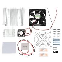 DIY Thermoelectric Peltier Refrigeration Cooling System Kit: Semiconductor Cooler Conduction Module + Radiator + Cooling Fan + TEC1-12706