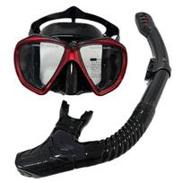 High-Definition Adult Snorkeling Mask with Large Frame & Tempered Glass One Size