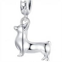 Charms Do Pandora Zawieszka Charms Pies Corgi Srebro 925 Charmsy Trusky