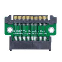Xiwai U.2 U2 SFF-8639 NVME PCIe 4.0 SSD Adapter, Male-to-Female Extension, 68-pin PCI Express PCBA